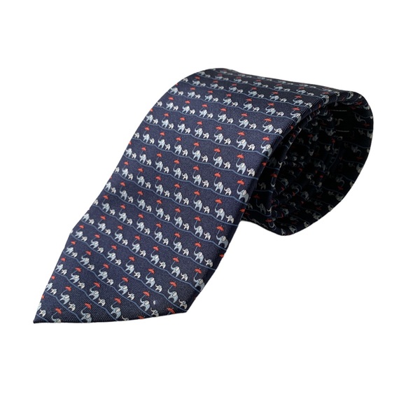 Salvatore Ferragamo Other - 🔥🔥🔥Salvatore Ferragamo 100% blue silk tie NEW 🔥🔥🔥